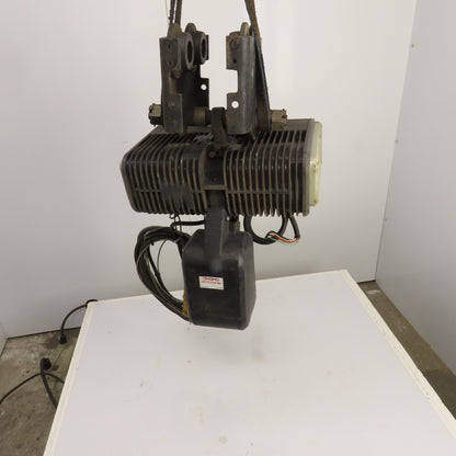 Konecrane 1 Ton 2-Speed Electric Hoist 30' Lift 32/8FPM 230/460 3PH W/ Trolley