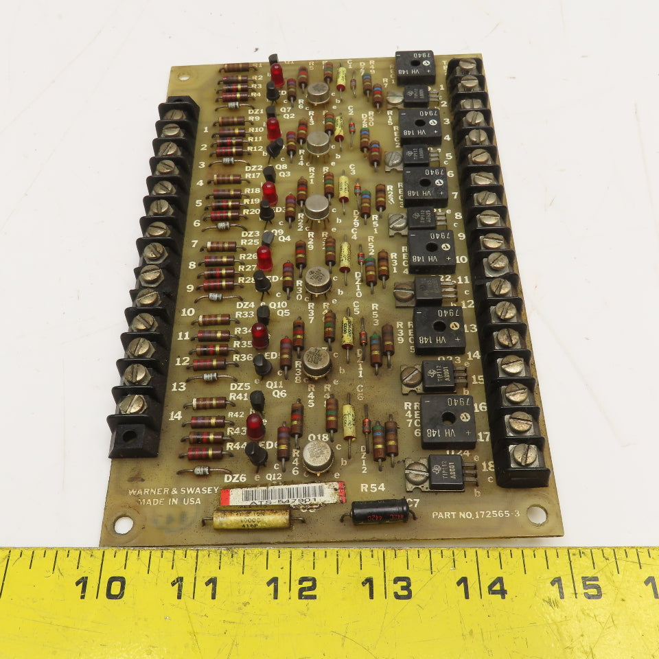 Warner Swasey 172565-3 Circuit Board Wiedematic Mach II Type 4560 Turret Punch