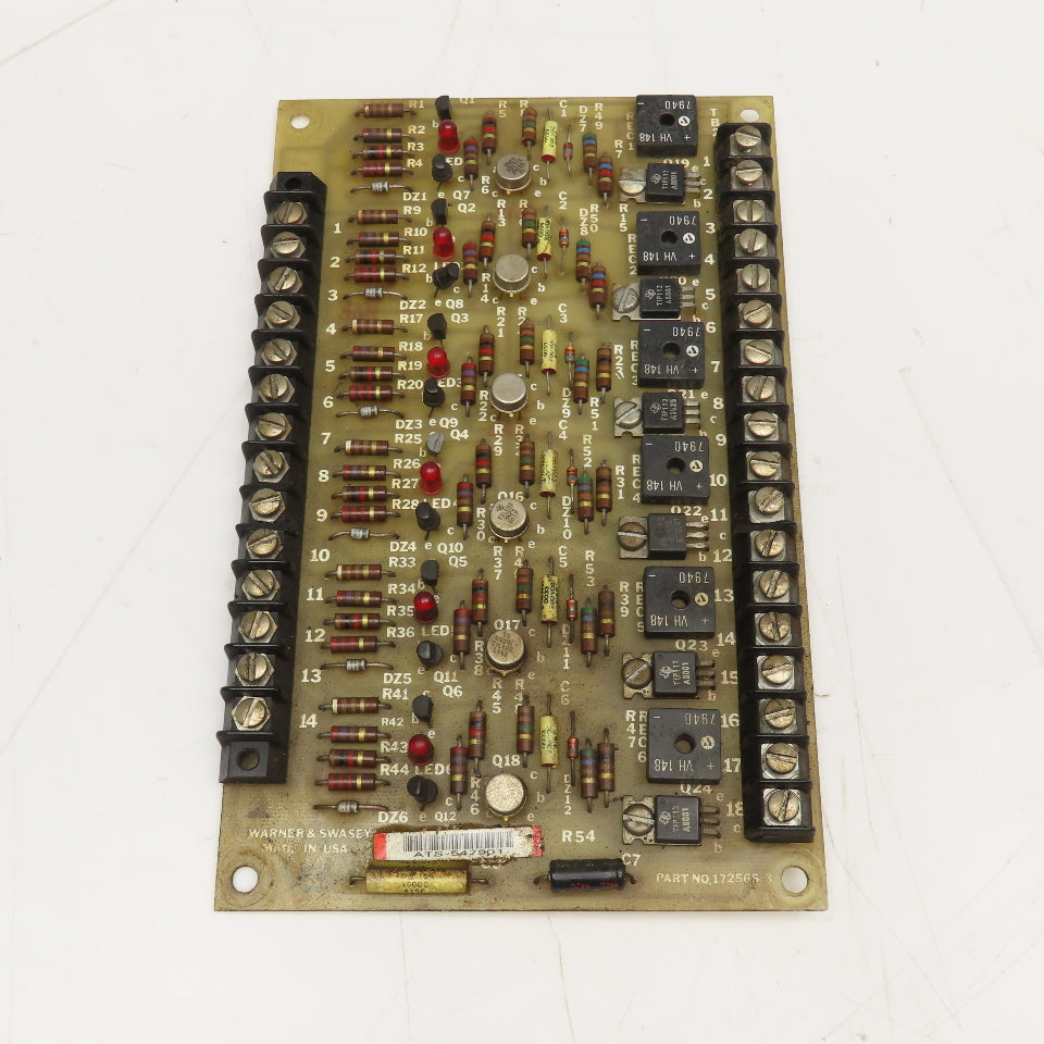 Warner Swasey 172565-3 Circuit Board Wiedematic Mach II Type 4560 Turret Punch