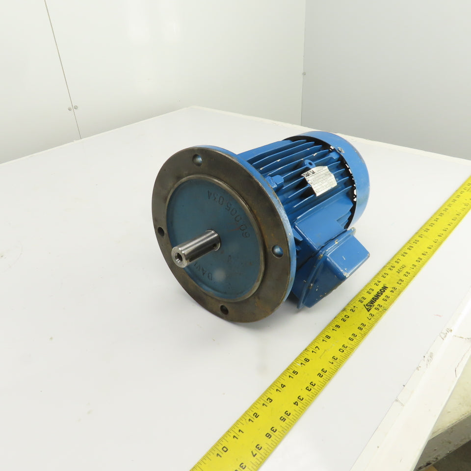 Davi MTE-100L-4 2.2kW AC Electric Motor 1720RPM 210/420V 3PH Tested