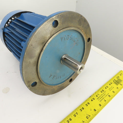 Davi MTE-100L-4 2.2kW AC Electric Motor 1720RPM 210/420V 3PH Tested
