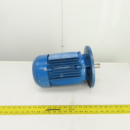 Davi MTE-100L-4 2.2kW AC Electric Motor 1720RPM 210/420V 3PH Tested