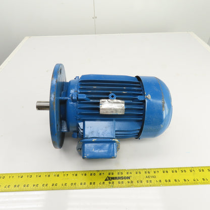 Davi MTE-100L-4 2.2kW AC Electric Motor 1720RPM 210/420V 3PH Tested