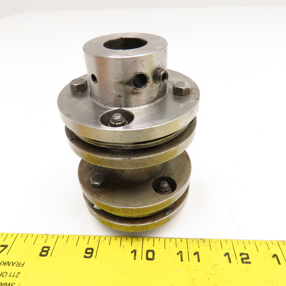 3/4" x 3/4" Flexible Disc Shaft Coupling Steel