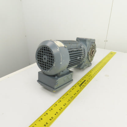 Sew-Eurodrive SA47 DT80N4 0.75kW Thru Shaft Gear Motor 119RPM 230/460V 3PH