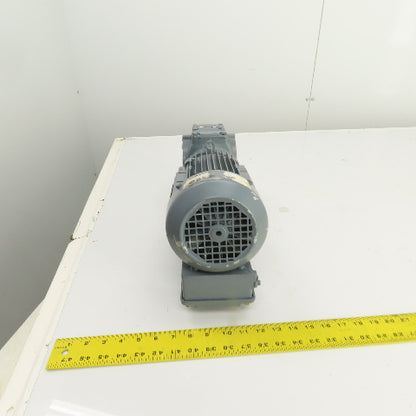 Sew-Eurodrive SA47 DT80N4 0.75kW Thru Shaft Gear Motor 119RPM 230/460V 3PH