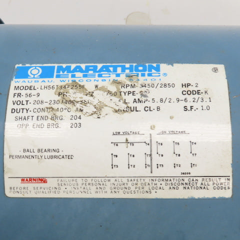 Ingersoll-Rand 1X5SVK 2-4-3 2HP Centrifugal SVK Pump 3450RPM 1-1/4" x 3/4" Ports