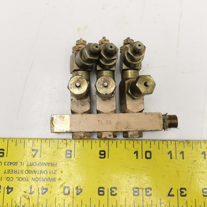 Lincoln SL-33 3 Line Lubrication Metering Device