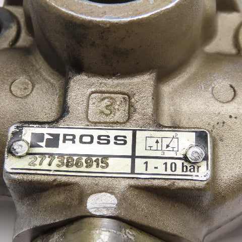 Ross 2773B6915 1" NPT Pneumatic Directional Valve 6VDC Coil