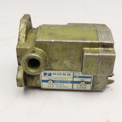 Ross 1614B2020 Pneumatic Directional Valve 110/120V 50/60Hz Coil