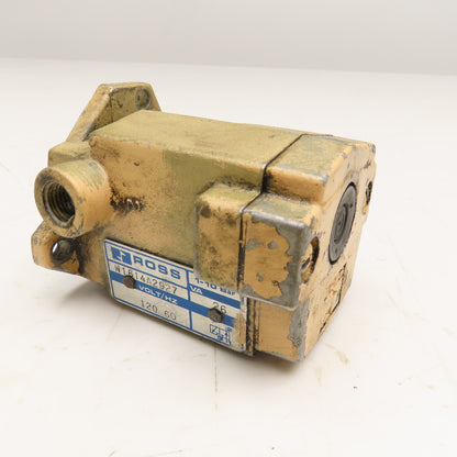 Ross W1614A2927 Pneumatic Directional Valve 120V Coil