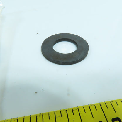 Z9102 Black Steel Washer 0.906" ID 1-3/4" OD 0.145" Thick For 7/8" Bolts Lot/17