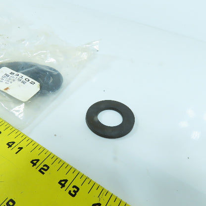 Z9102 Black Steel Washer 0.906" ID 1-3/4" OD 0.145" Thick For 7/8" Bolts Lot/17