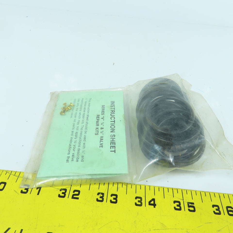 Versa Valves V-4732-12 VRK-1R Series "V" 1/4" & 1/2" Valve Repair Kit