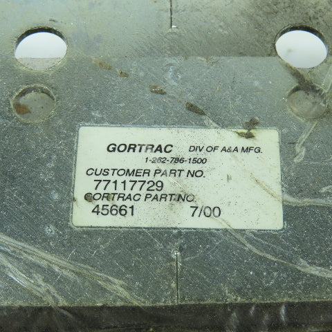 Gortrac 77117729 Cable Carrier Energy Chain Anchors Ends 2.97" x 1.37" Set Of 2