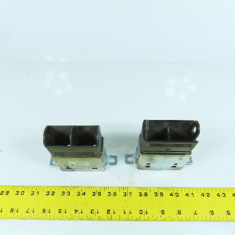 Gortrac 77117729 Cable Carrier Energy Chain Anchors Ends 2.97" x 1.37" Set Of 2