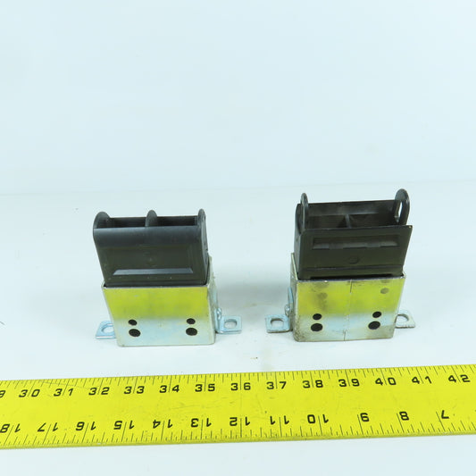Gortrac 77117729 Cable Carrier Energy Chain Anchors Ends 2.97" x 1.37" Set Of 2
