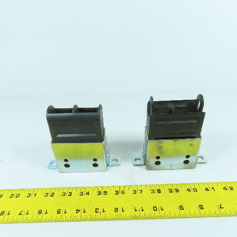 Gortrac 77117729 Cable Carrier Energy Chain Anchors Ends 2.97" x 1.37" Set Of 2