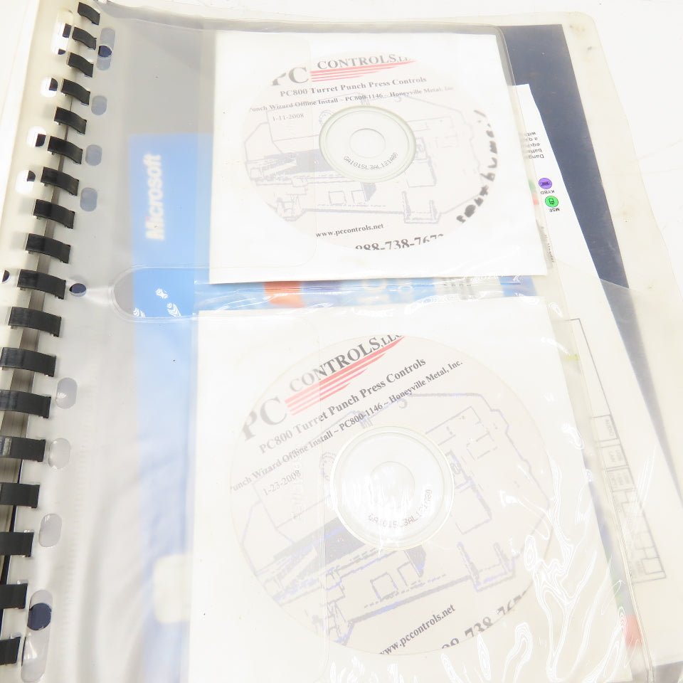 PC Controls PC800 Punch Wizard Turret Control Retrofit Manual