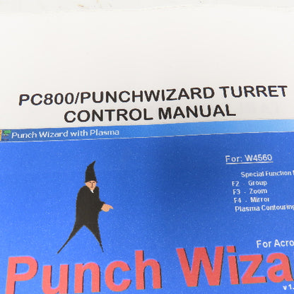 PC Controls PC800 Punch Wizard Turret Control Manual