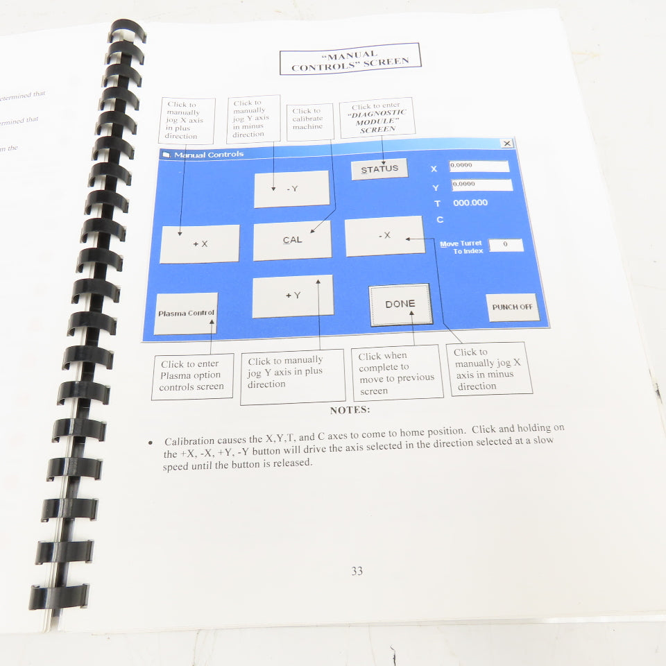PC Controls PC800 Punch Wizard Turret Control Manual