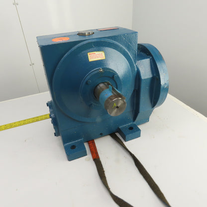Link Belt MW 72:1 Ratio Left Hand Worm Gear Speed Reducer 24RPM 29,237 LB Torq.