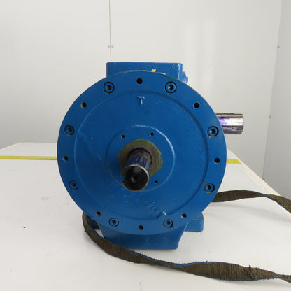 Link Belt MW 72:1 Ratio Right Hand Worm Gear Speed Reducer 24RPM 11,701 LB Torq.