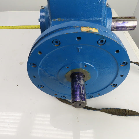 Link Belt MW 72:1 Ratio Right Hand Worm Gear Speed Reducer 24RPM 11,701 LB Torq.