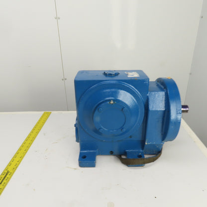 Link Belt MW 72:1 Ratio Right Hand Worm Gear Speed Reducer 24RPM 11,701 LB Torq.