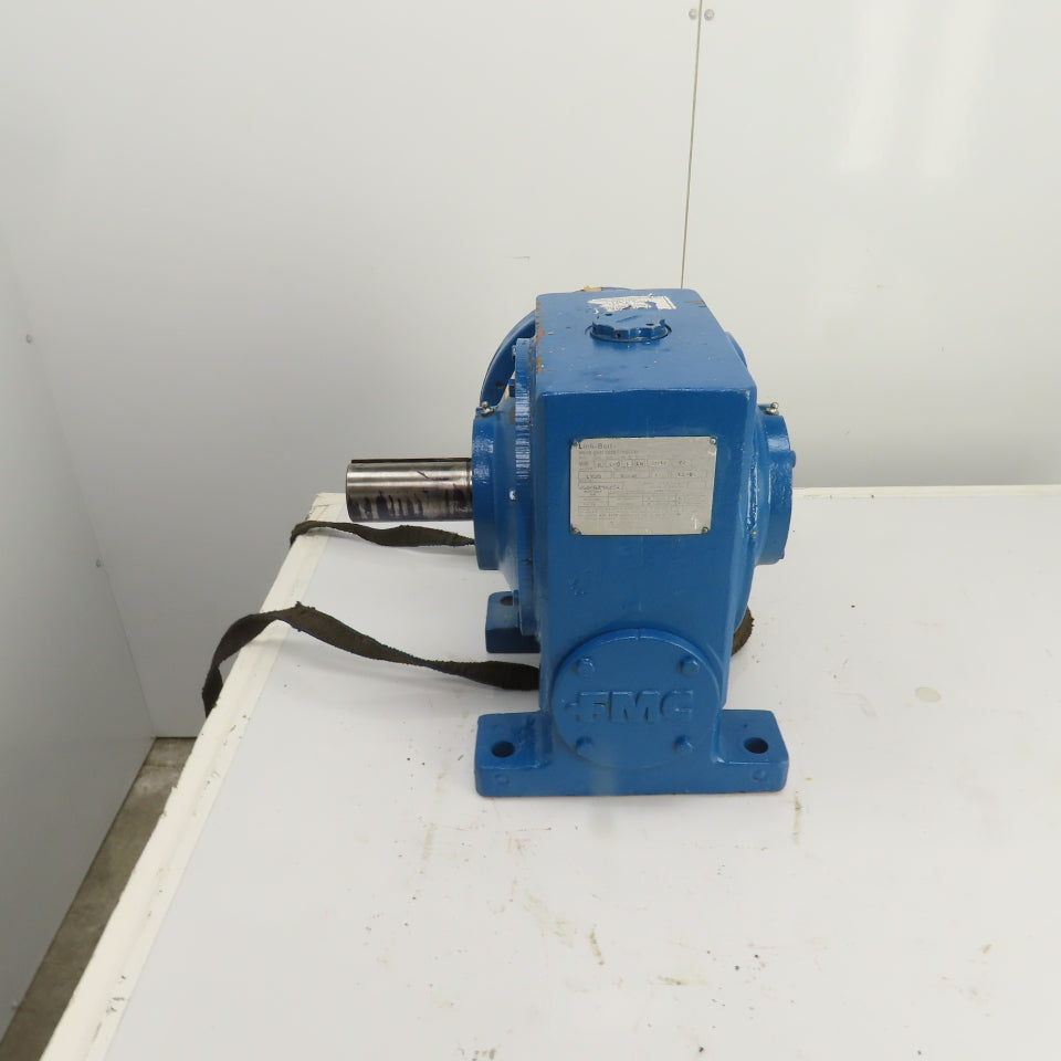 Link Belt MW 72:1 Ratio Right Hand Worm Gear Speed Reducer 24RPM 11,701 LB Torq.