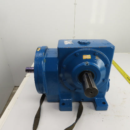 Link Belt MW 72:1 Ratio Right Hand Worm Gear Speed Reducer 24RPM 11,701 LB Torq.
