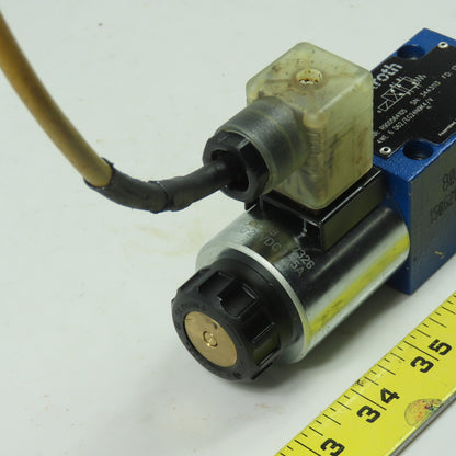 Rexroth 4WE 6 D62/EG24N9K4/V Hydraulic Directional Valve 350 Bar 24VDC Coil