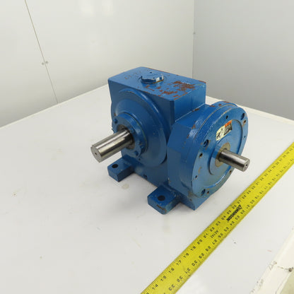 Link Belt MW 72:1 Ratio Left Hand Worm Gear Speed Reducer 24RPM 6798 LB Torq.