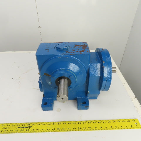 Link Belt MW 72:1 Ratio Left Hand Worm Gear Speed Reducer 24RPM 6798 LB Torq.