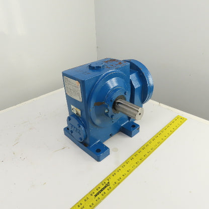 Link Belt MW 72:1 Ratio Left Hand Worm Gear Speed Reducer 24RPM 6798 LB Torq.