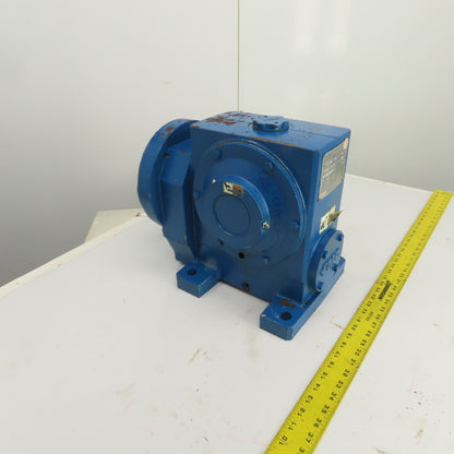 Link Belt MW 72:1 Ratio Left Hand Worm Gear Speed Reducer 24RPM 6798 LB Torq.