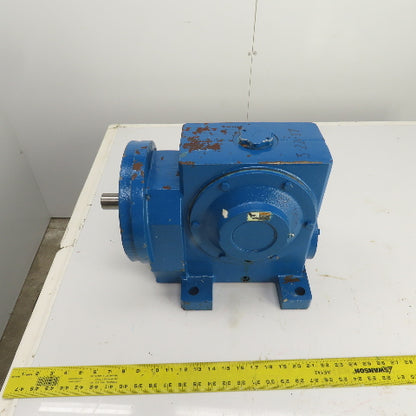 Link Belt MW 72:1 Ratio Left Hand Worm Gear Speed Reducer 24RPM 6798 LB Torq.