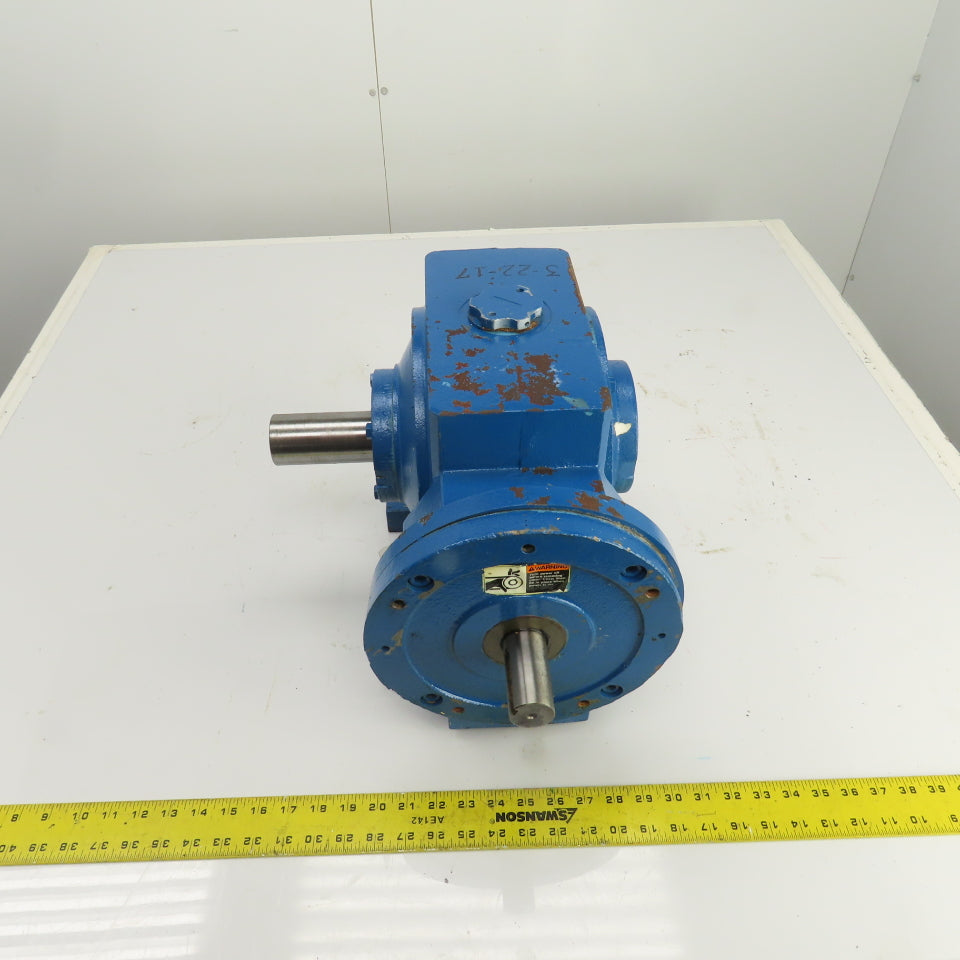 Link Belt MW 72:1 Ratio Left Hand Worm Gear Speed Reducer 24RPM 6798 LB Torq.