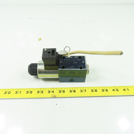 Bosch 0 810 092 109 081WV06P1N1012WS024/00E00 Hydraulic Directional Valve 250Bar