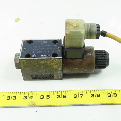 Bosch 0 810 092 115 081WV06P1N1045WS024/00E00 Hydraulic Directional Valve 250Bar