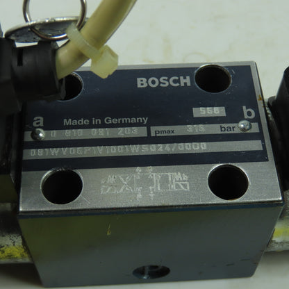 Bosch 0 810 091 242 081WV06P1V1001WS024/00D0 Hydraulic Directional Valve 315Bar