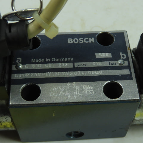 Bosch 0 810 091 242 081WV06P1V1001WS024/00D0 Hydraulic Directional Valve 315Bar