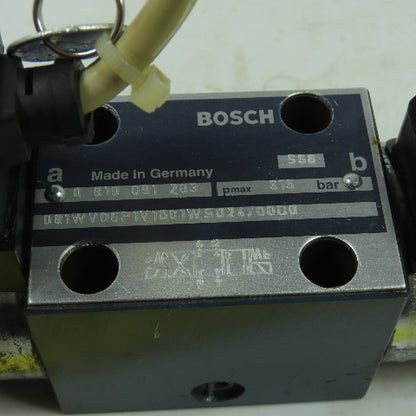 Bosch 0 810 091 242 081WV06P1V1001WS024/00D0 Hydraulic Directional Valve 315Bar
