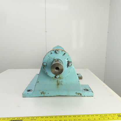 Heavy Duty Fixed Cast Iron Stand Take Up Roller Assembly 24-1/2" W x 3-1/4" OD