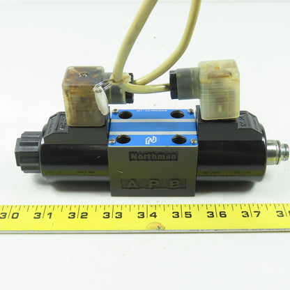 Northman SWH-G02-C2-D24-20-N Hydraulic Directional Valve 315Bar 24VDC Coil
