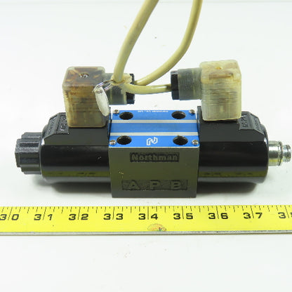 Northman SWH-G02-C2-D24-20-N Hydraulic Directional Valve 315Bar 24VDC Coil