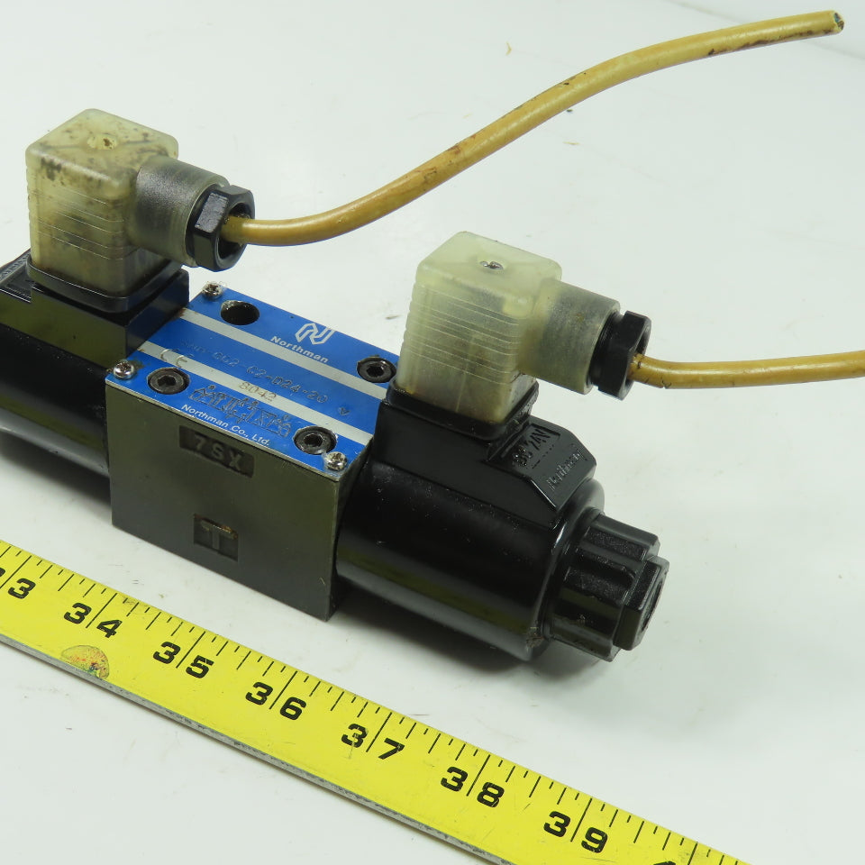 Northman SWH-G02-C2-D24-20 Hydraulic Directional Valve 24VDC Coil