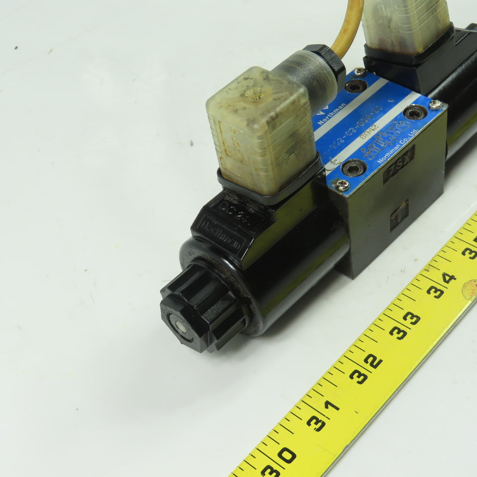 Northman SWH-G02-C2-D24-20 Hydraulic Directional Valve 24VDC Coil