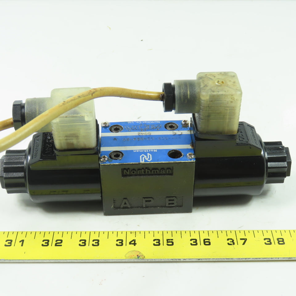 Northman SWH-G02-C2-D24-20 Hydraulic Directional Valve 24VDC Coil