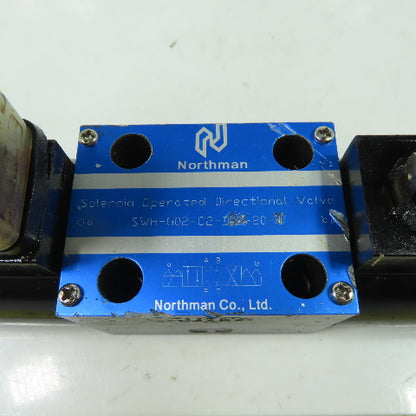 Northman SWH-G02-C2-D24-20-V Hydraulic Directional Valve 24VDC Coil